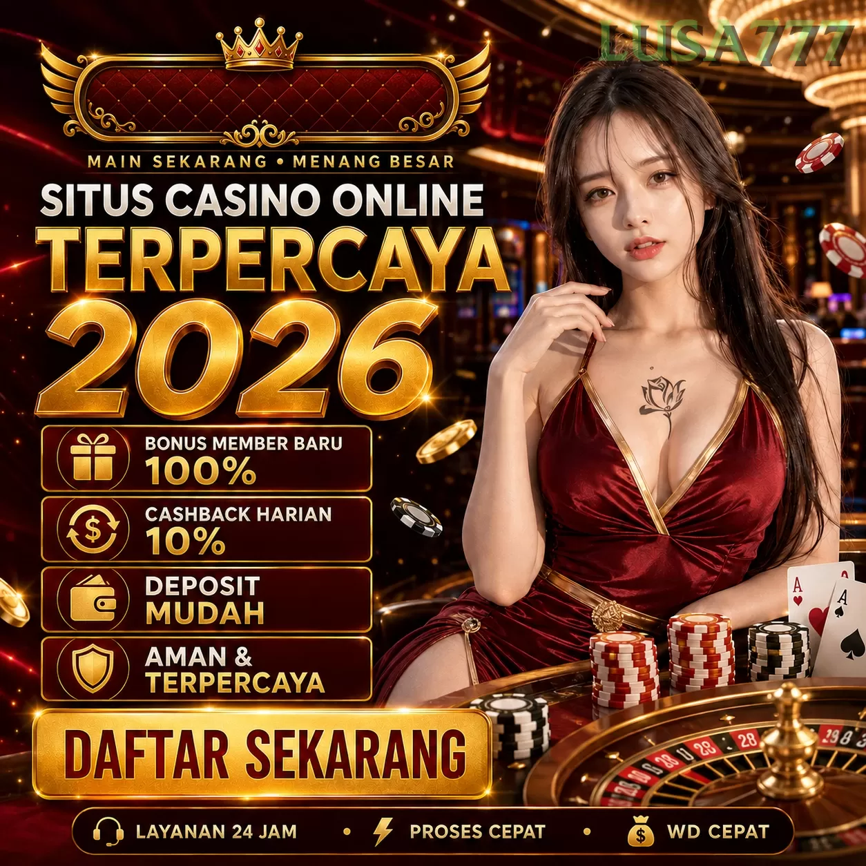 lusa777 Bonus Menarik