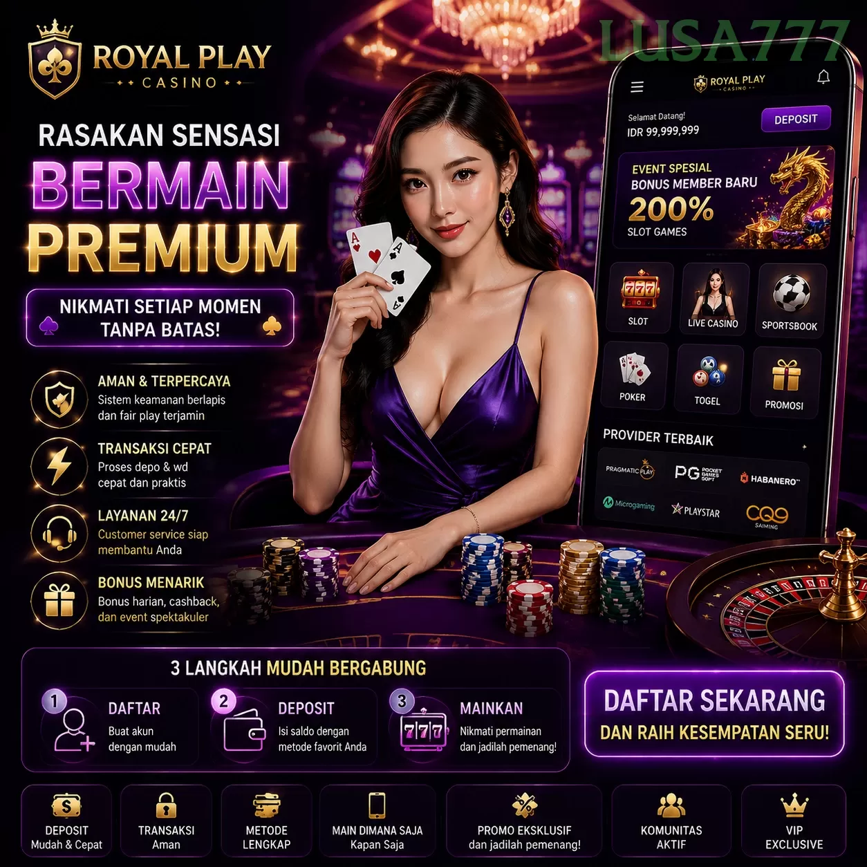 lusa777 Dukungan Pelanggan